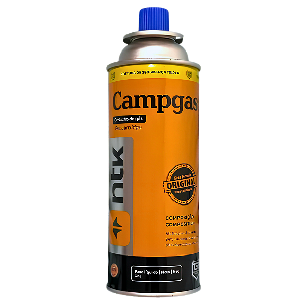 Cartucho de Gás Campgas 400ml 227g para Maçarico e Fogareiro Nautika