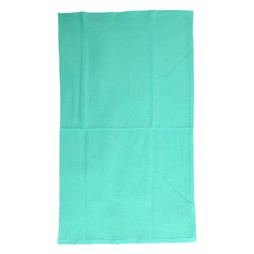 Pano de Prato Com Bainha 41cm x 69cm 100% Algodão Verde