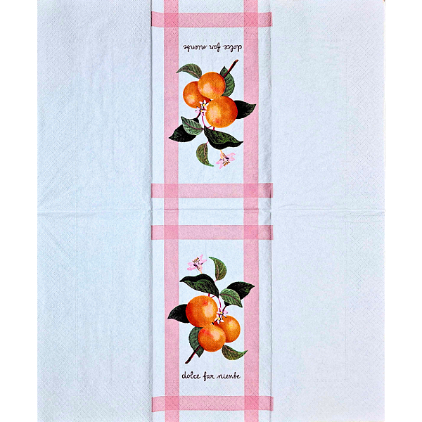 Guardanapo para Decoupage 33x40 Dolce Far Niente