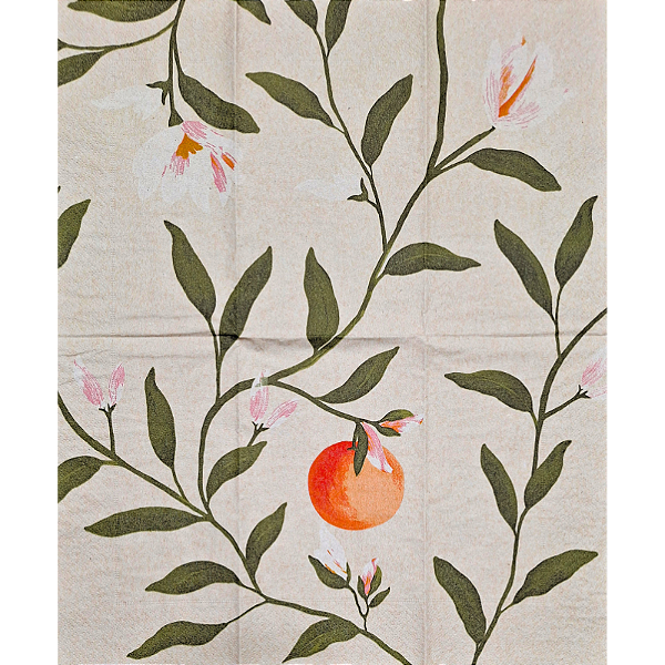 Guardanapo para Decoupage 33x40 Pessegueiro
