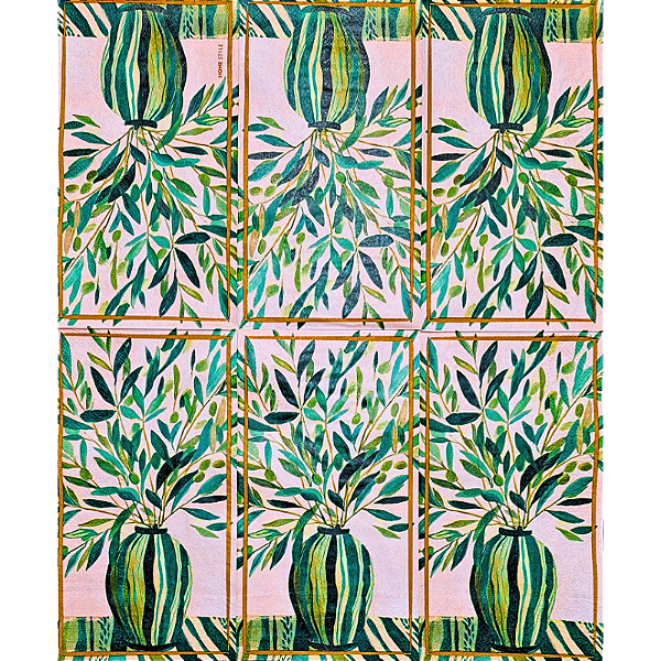 Guardanapo para Decoupage 33x40 Ramos de Oliveira