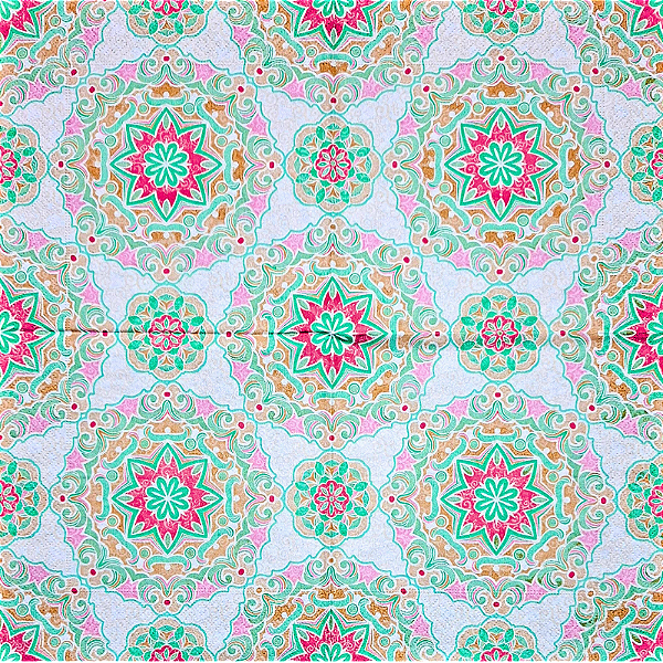 Guardanapo para Decoupage 33x33 Mandala Modelo 4