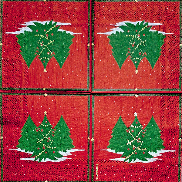 Guardanapo para Decoupage 25x25 Tema Natal Modelo 48