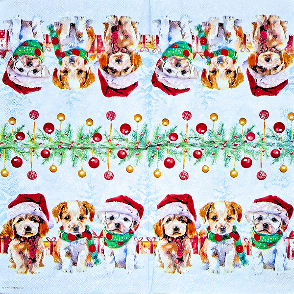 Guardanapo para Decoupage 33x33 Tema Natal Modelo 50