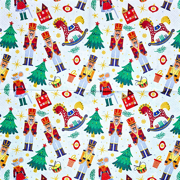Guardanapo para Decoupage 33x33 Tema Natal Modelo 54