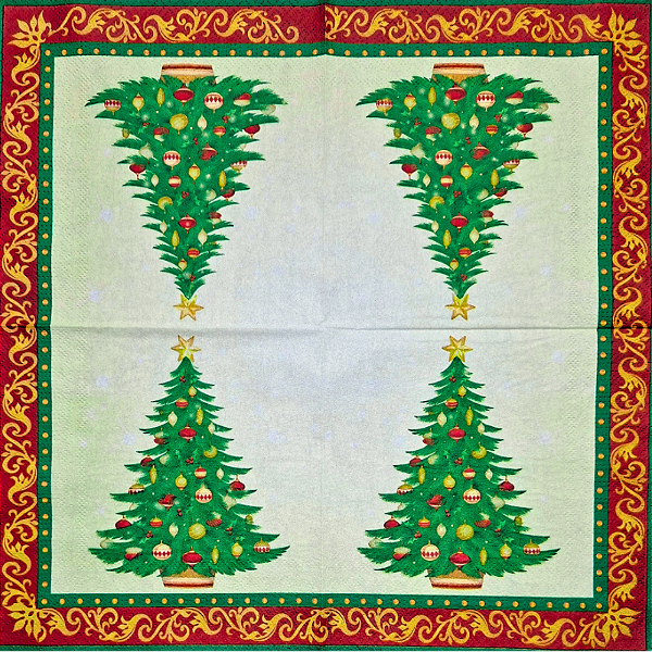 Guardanapo para Decoupage 33x33 Tema Natal Modelo 55
