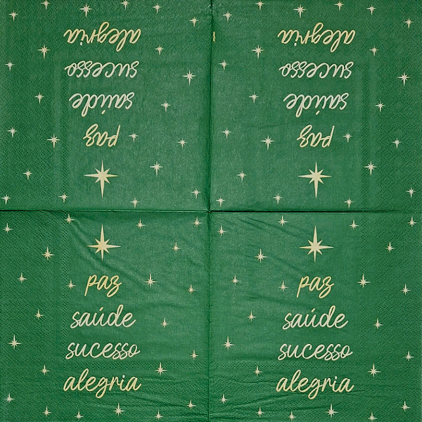 Guardanapo para Decoupage 33x33 Tema Natal Modelo 58