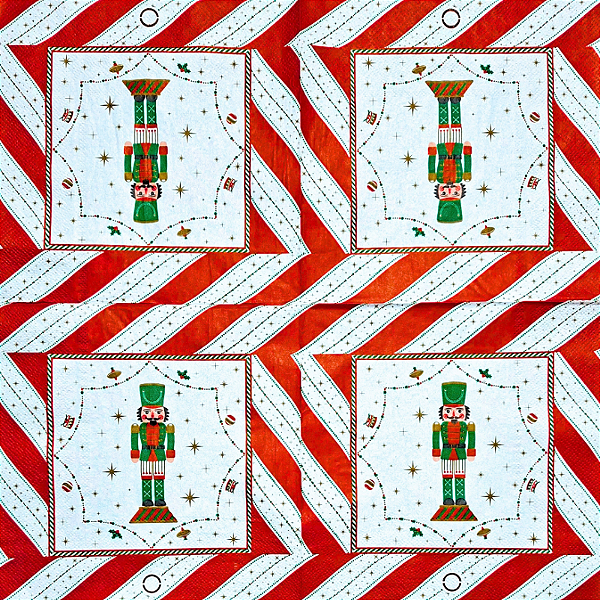 Guardanapo para Decoupage 33x33 Tema Natal Modelo 59