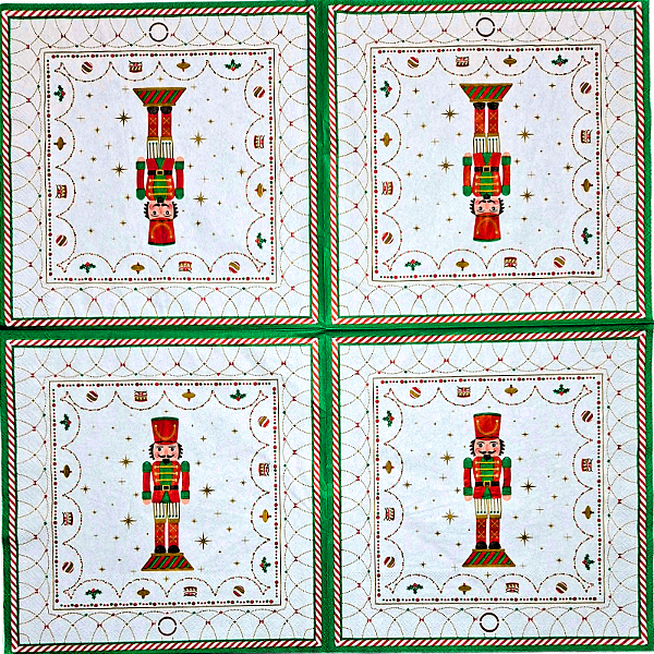 Guardanapo para Decoupage 40x40 Tema Natal Modelo 62