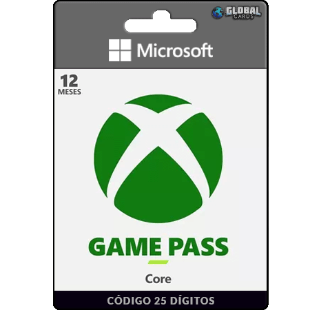 Assinatura Game Pass Core 12 meses