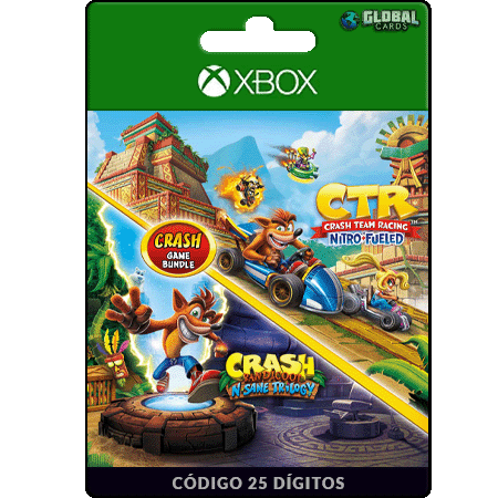 CRASH BANDICOOT BUNDLE - N. SANE TRILOGY + CTR NITRO-FUELED ARG