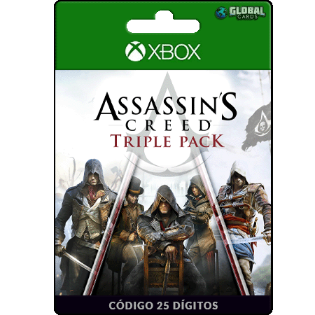 ASSASSIN'S CREED TRIPLE PACK: BLACK FLAG, UNITY, SYNDICATE ARG