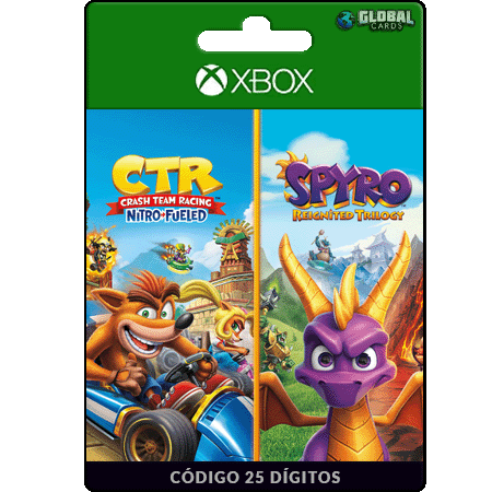 CRASH™ TEAM RACING NITRO-FUELED + SPYRO™ BUNDLE ARG