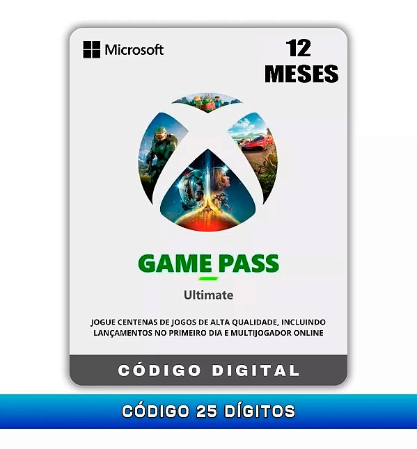 Game Pass Ultimate 12 Meses