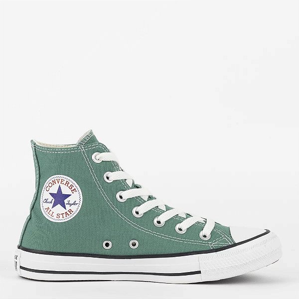 Tênis Converse Chuck Taylor All Star Hi Seasonal Verde Alga CT04190069