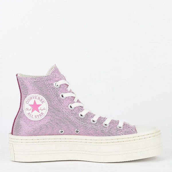 Tênis Converse Chuck Taylor All Star Modern Lift Hi Sparkle Party