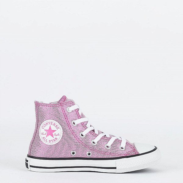 Tênis Converse Kids Chuck Taylor All Star Hi Sparkle Party