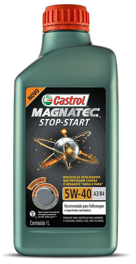 Óleo Motor 5w40 Castrol Sintético Diesel / Flex / Gnv Híbridos