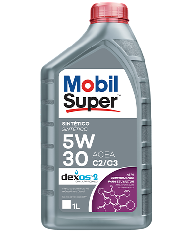 Óleo Motor 5w30 Mobil Mobil Super Dexos 2 Diesel Sintético 1L