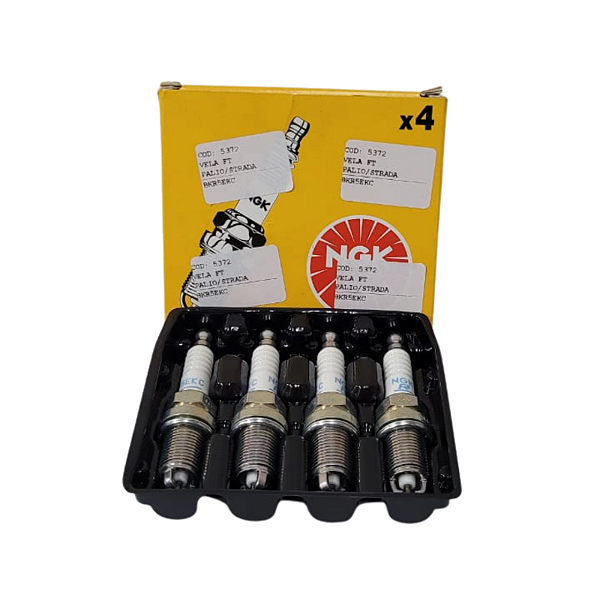 Jogo De Vela De Ignição Fiat Palio/Strada 1.5/1.6 Siena 1.6 Fiorino 1.5 Renault Clio 1.0/1.6 Kangoo/Megane 1.6