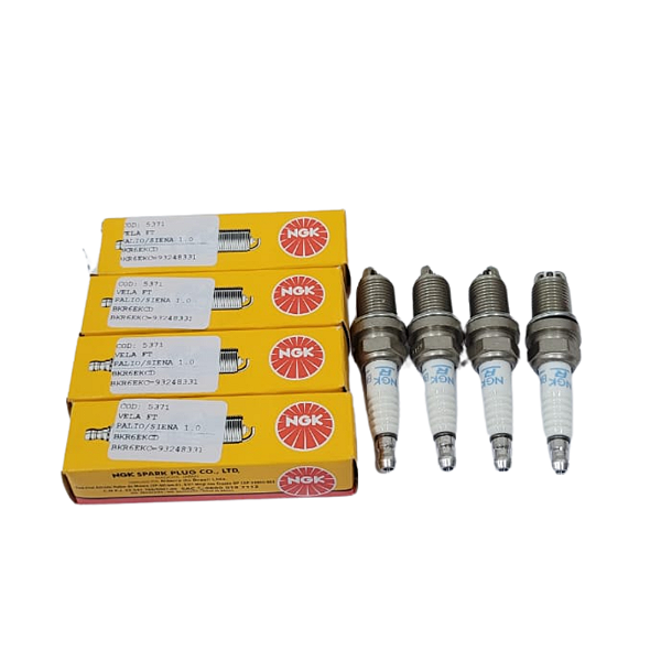 Jogo De Vela De Ignição Fiat Palio/Siena 1.0 96/ 1.6 /99 Strada 1.6 16V /99 Fiorino 1.0 96/ Stilo 1.8 16V 02/ Gasolina