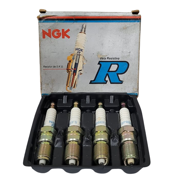 Jogo De Vela De Ignição Ford Fiesta 1.3 94/ Mondeo 2.5 6V 95/ F1000 3.6 87/ F250 4.2 6V 98/ Tauros 3.0 6V 86/ Gasolina