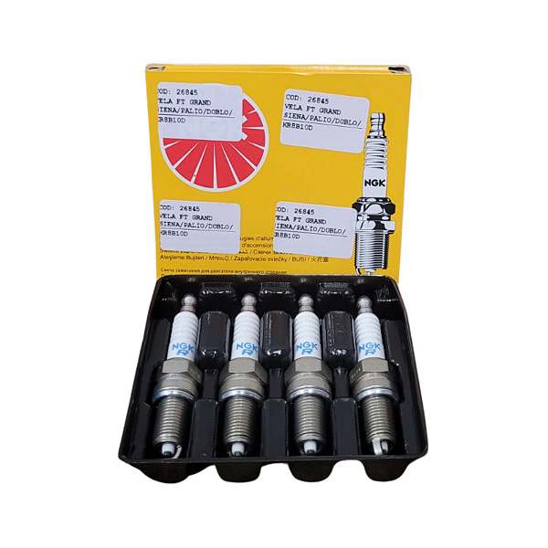 Jogo De Vela De Ignição Fiat Grand Siena/Palio/Doblo/Strada 1.6/1.8 E-Torq