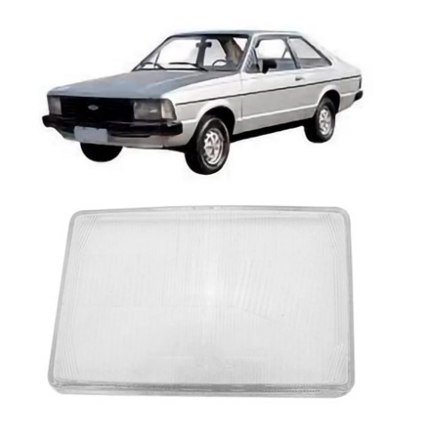 Vidro Farol Ford Corcel / Del Rey / Pampa 78/84 Lado Esquerdo