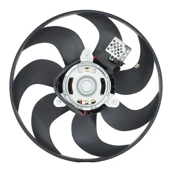 Eletroventilador Chevrolet Corsa Classic 12/17 Com Ar / Com Resistência 7 Pás