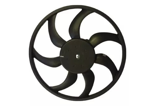 Eletroventilador Volkswagen Gol / Saveiro G5 08/12 G6 12/ Fox 07/ Polo 06/12 Spacefox 06/ Voyage 09/ Sem Ar 7 Pás