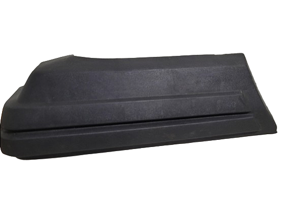 Ponteira Do Para-choque Traseira Lado Direito Ou Esquerdo Preta Volkswagen Gol / Voyage 84/86