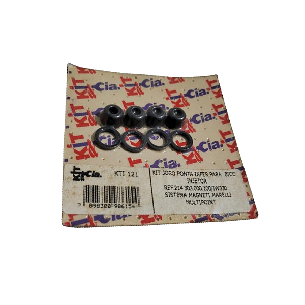 Kit Jogo Ponta Inferior Para Bico Injetor Sistema Magneti Marelli MPFI