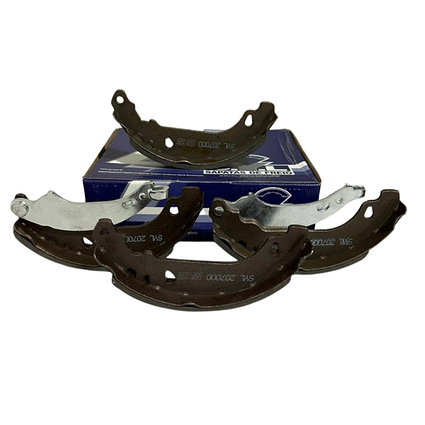 Sapata De Freio Peugeot 206 98/ 207 1.4/1.6 09/ Sistema Bosch