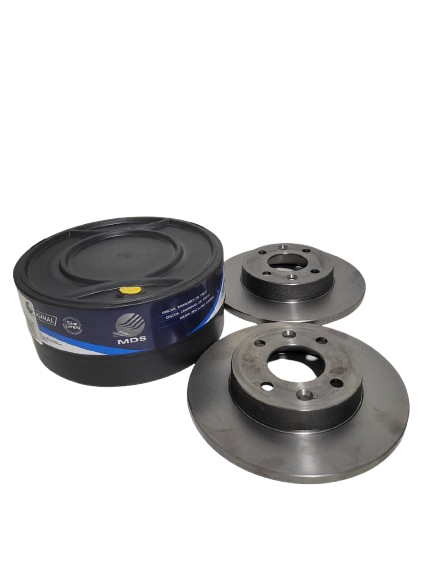 Par Disco De Freio Dianteiro Renault Sandero 1.0/1.6 16V 08/ Logan 1.0 16V 07/ Clio 1.0 95/16 Twingo 98/02 Solido