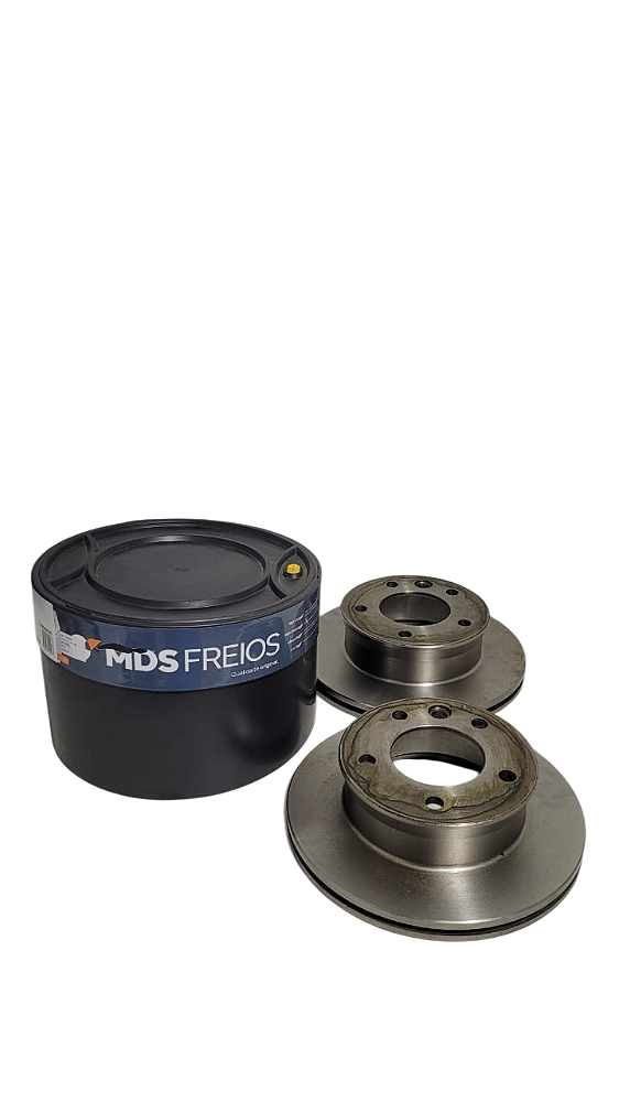 Par Disco De Freio Dianteiro Mercedes-Benz Sprinter 311/313/412/413 01/06 Furo Rebaixado Ventilado