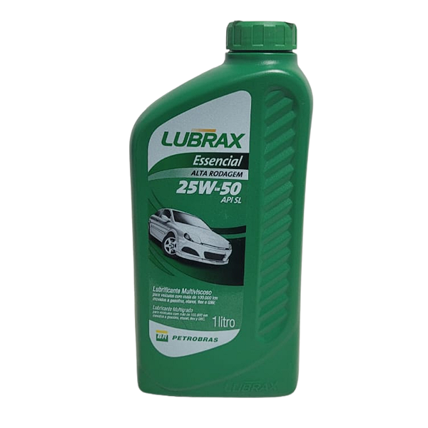 Óleo Motor 25W50 Lubrax Alta Rodagem Gasolina/Flkex/Gnv 1LT