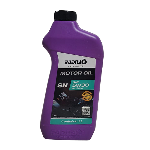 Óleo Motor 5W30 Radnaq Sintético Gasolina/Flex/Gnv 1 LT