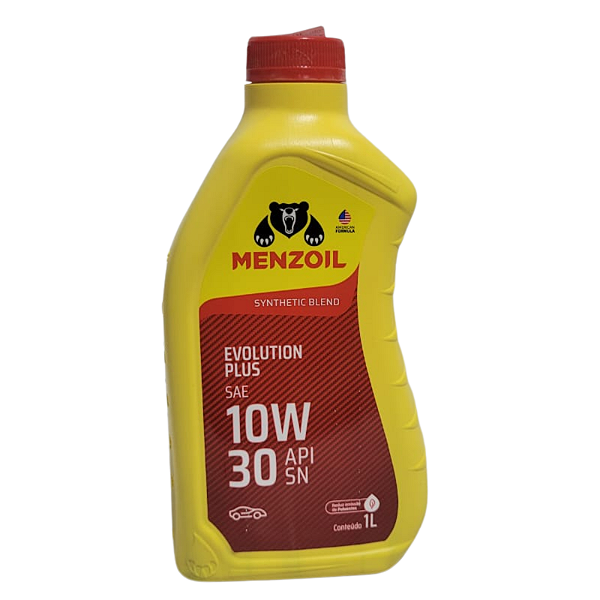 Óleo Motor 10W30 Menzoil Gasolina/Flex/Gnv Evolution Plus Semissintético 1LT