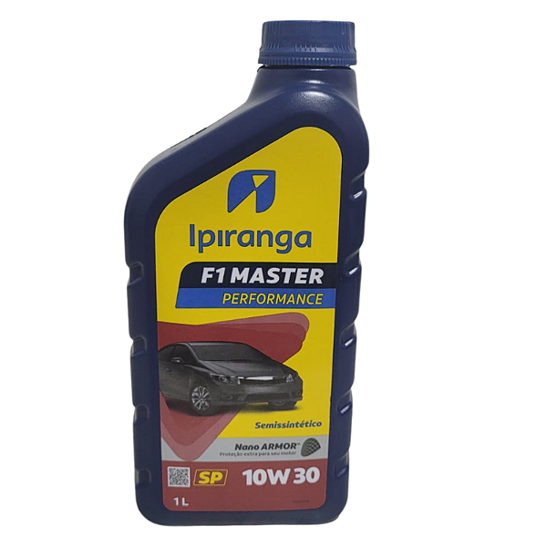 Óleo Motor 10W30 Ipiranga Sn F1 Master Semissintético Gasolina
