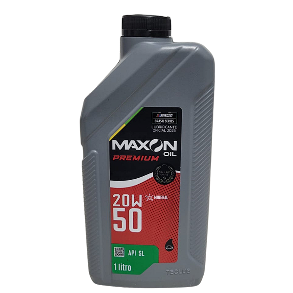 Óleo Motor 20W50 Maxon Premium Gasolina 1LT