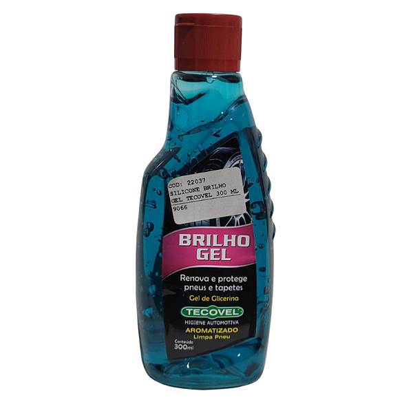 Silicone Limpa Pneu Brilho Gel Tecovel 300 ML
