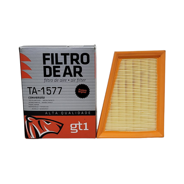 Filtro De Ar Renault Clio 1.6 00/ Duster 12/ Fluence 12/ Logan/Sandero 1.6 07/ Captur 1.6 17/ Symbol