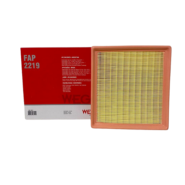 Filtro De Ar Volkswagen Gol/Saveiro 1.6 G6 14/ Fox 1.6 14/ Polo/Golf 1.6 G7 16/ Virtus 1.6 18/