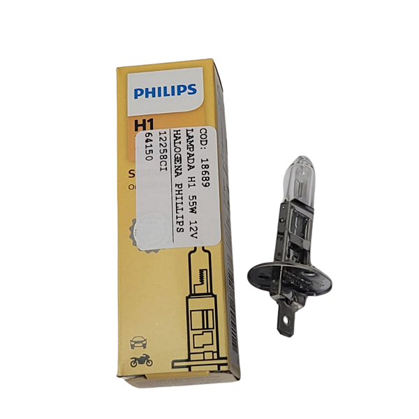 Lâmpada H1 55W 12V Halogena
