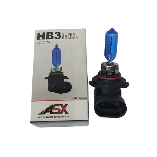 Lâmpada HB3 100W 12V Super Branca