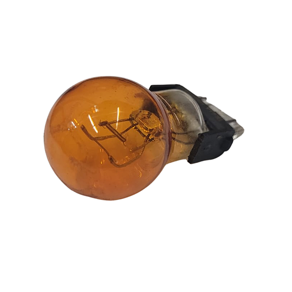 Lâmpada Pisca Base Plástica 27/07W 12V Ambar
