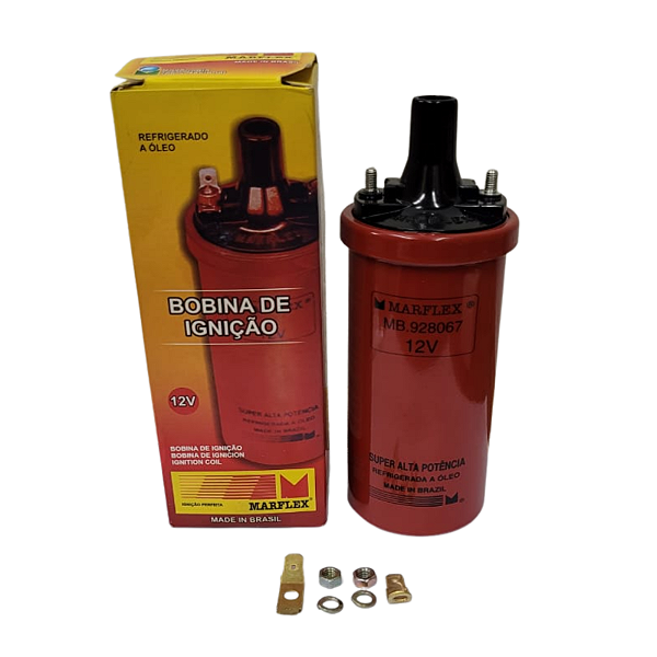 Bobina de Ignição Volkswagem/ Fiat/ Ford/ Chevrolet Com Ignição Elétrica