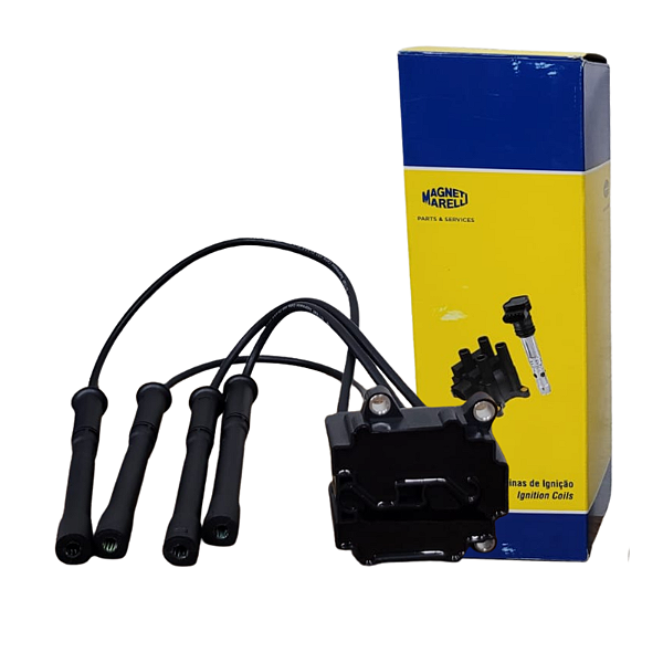 Bobina de Ignição Peugeot 206 1.0 16V 01/05 Renault Clio 1.0 16V 00/05 Kangoo 1.0 16V 01/04 Twingo 1.0 16V 00/
