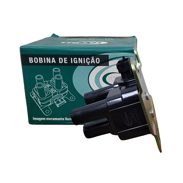 Bobina de Ignição Fiat Palio/ Siena/ Strada/ Punto/ Idea 1.6/1.8 10/ Grand Siena 1.6 12/ Doblo/ Bravo 1.8 10/ Todos 16V