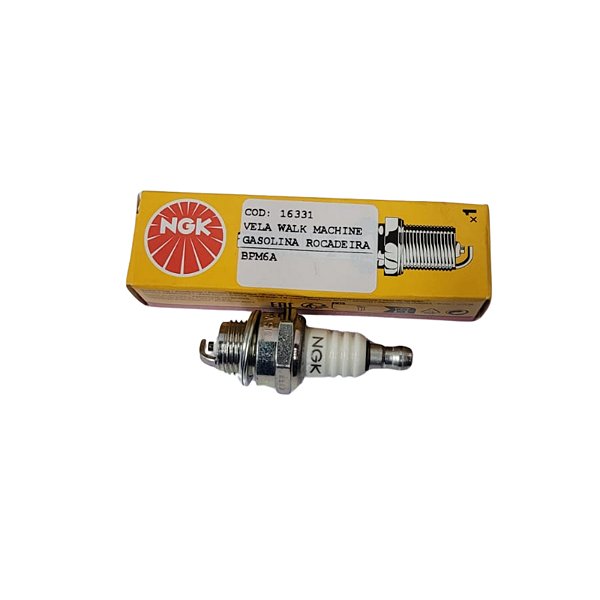 Vela De Ignição Moto Walk Machine Gasolina Roçadeira